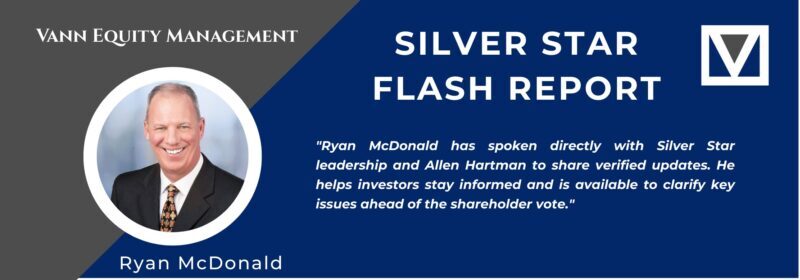 Silver Star Flash Report