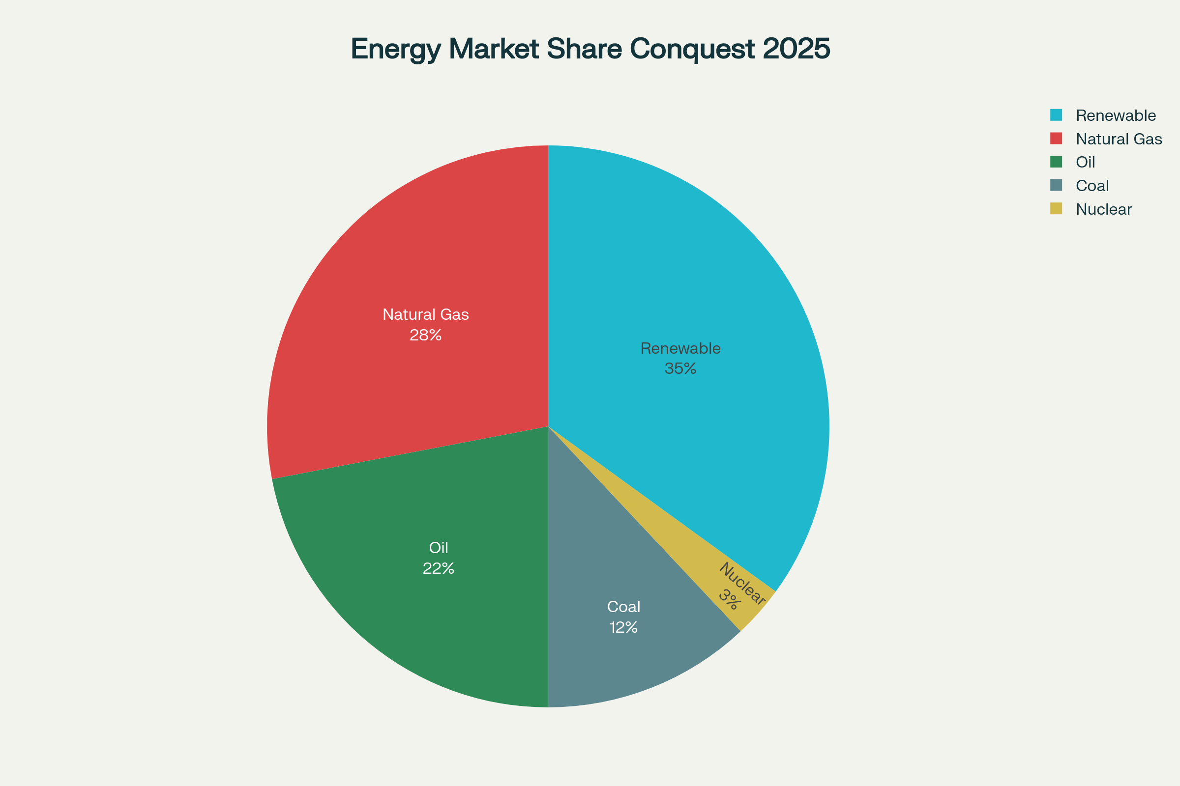 Energy Investment Comparison 2020-2025
